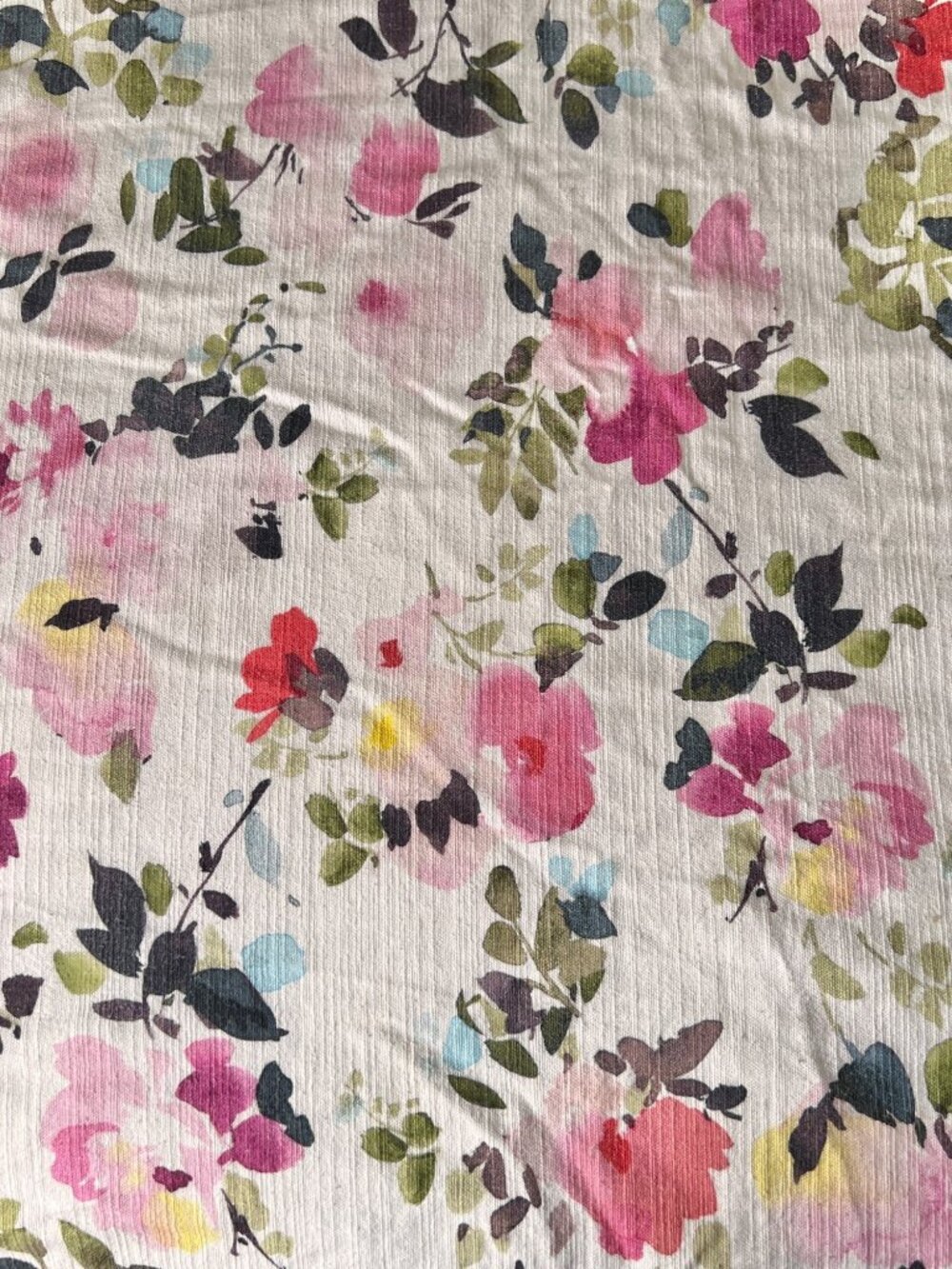 Anthropolgie Deanna Duvet Cover Queen Floral Helen Dealtry Button Close Retired - Picture 4 of 14